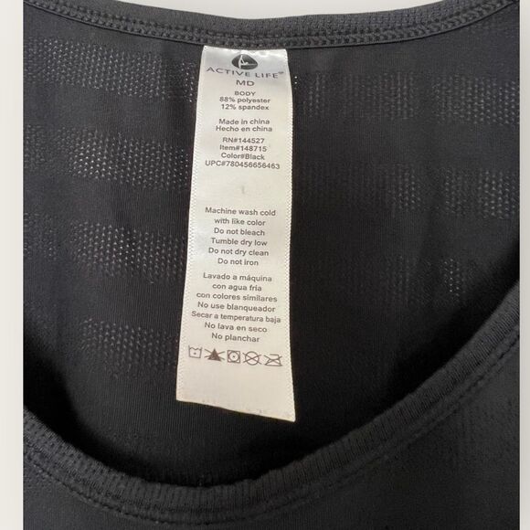 Black Active life top size Medium - Picture 4 of 7